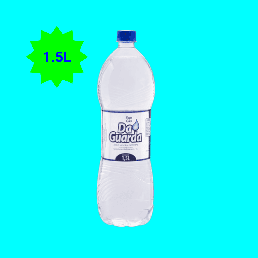 Água 1.5L Da Guarda s/Gás — GásExpress Florianópolis