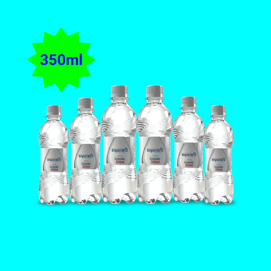 Engradado Água 350ml Imperatriz c/Gás — GásExpress Florianópolis