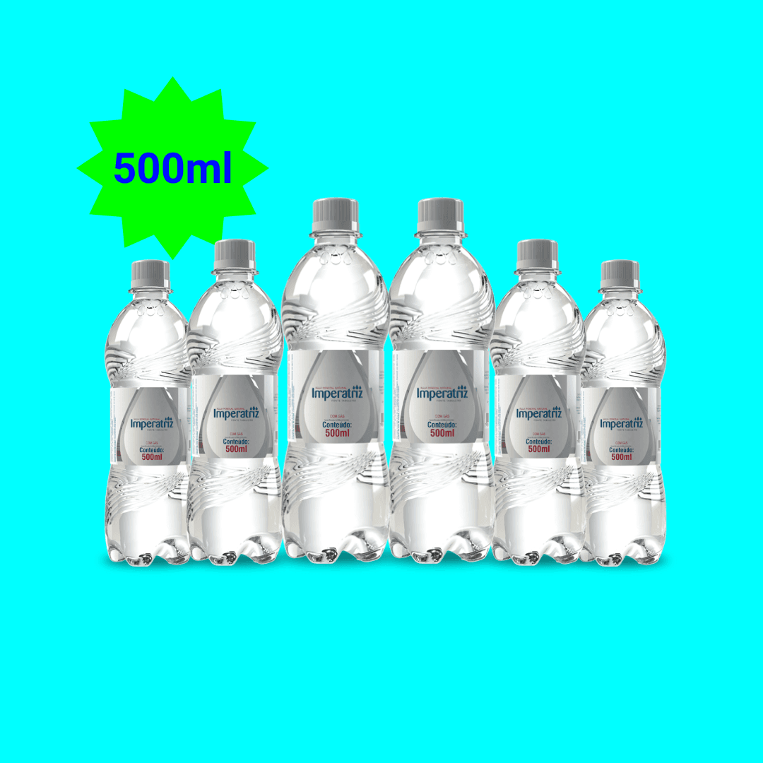 Engradado Água 500ml Imperatriz c/Gás — GásExpress Florianópolis
